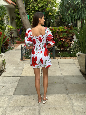 SHORT Sisma Poppy Lino