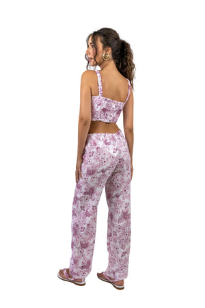 TOP HAVANA FARFALLA ROSA